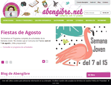 Tablet Screenshot of abengibre.net